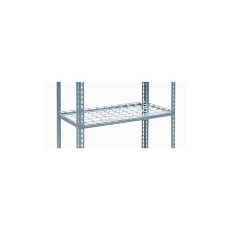 Global Equipment Additional Shelf Level Boltless Wire Deck 48"W x 12"L - Gray 601935B